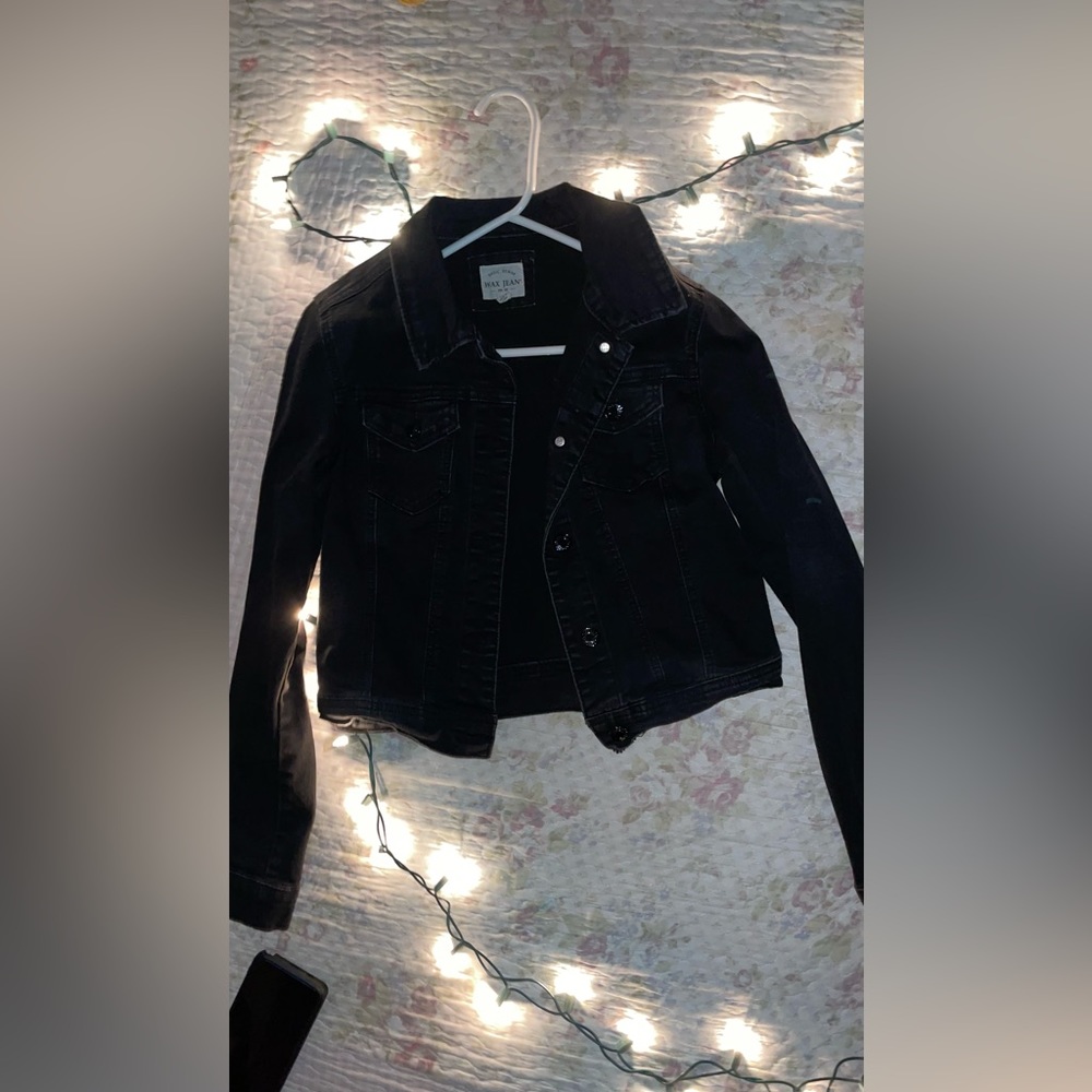 Wax Jean Black Jean Jacket